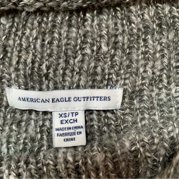 Mock Neck American Eagle Sweater - Picture 2 of 3